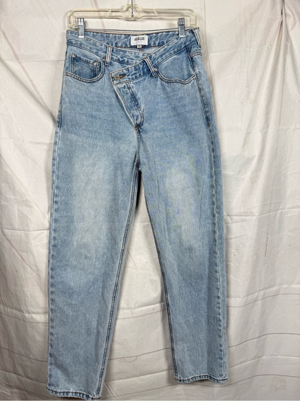 Agolde Criss Cross Upsized Jeans Size 26 (flawed)